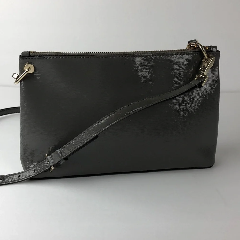 Kate Spade River Bixby Place Gray Crossbody